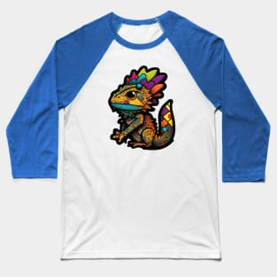 Bearded Dragon Baseball T-Shirt